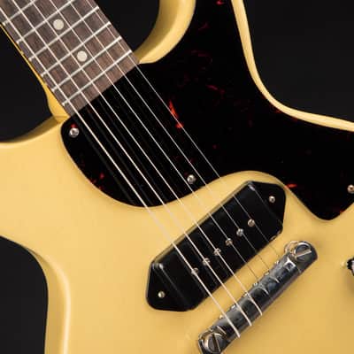 Gibson Custom Shop 1958 Les Paul Junior Double-Cut Reissue VOS TV Yellow 7.3 #85582 image 14