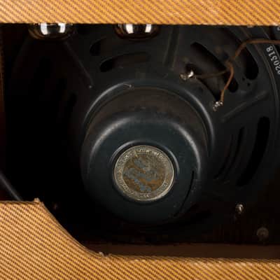 Vintage 1955 Fender Twin Amp Tweed  Guitar Amp Combo - Ry Cooder Collection image 7