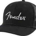 Fender silver logo snapback