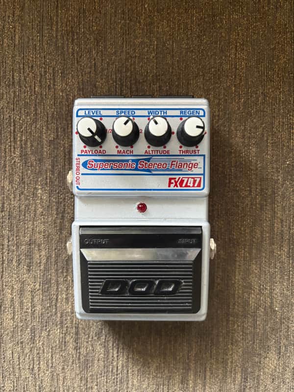 超激レア！ DOD FX747 Supersonic Stereo Flange DOD FX747 Supersonic Stereo Flange | Reverb