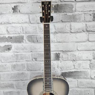 MARTIN OM-45 John Mayer 20th Anniversary, Platinum Gray Burst image 4