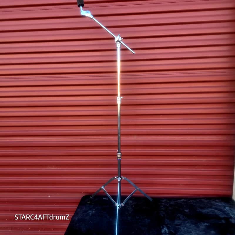 Yamaha CS-755 700 Series Medium Weight Single-Braced Boom Cymbal Stand 2010s - Chrome image 1