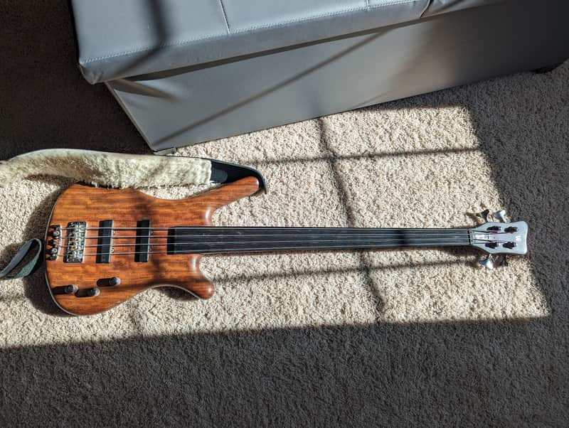 Warwick Rockbass Corvette 4 Fretless 2010s - Natural image 1