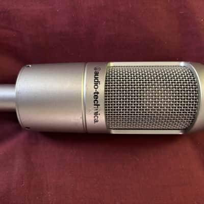 Audio-Technica AT3035 Large Diaphragm Cardioid Condenser Microphone 2010s - Silver image 2