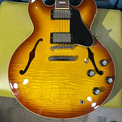 Gibson ES-335 Figured 2023 - Iced Tea - Excellent image 7