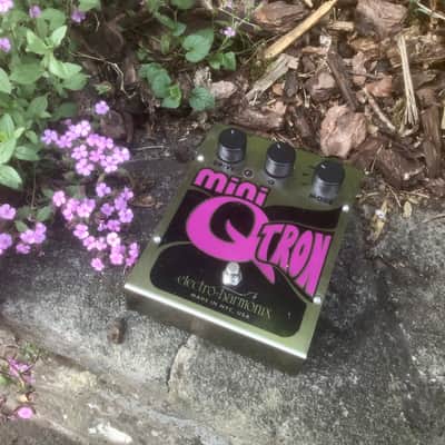 EHX Electro-Harmonix Mini Q-Tron Envelope Filter 2000s - Silver / Black / Purple image 5