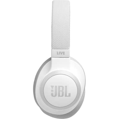 JBL LIVE 650BTNC Wireless Over-Ear Noise-Cancelling Headphones Regular White image 3