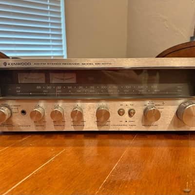 Kenwood KR-4070 AM-FM Stereo Receiver 1978 - 1981 - Silver image 3