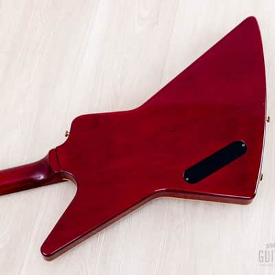1983 Gibson Explorer E2 CMT Vintage Guitar Cherry Sunburst Flame Top w/ Dirty Fingers, Hangtags & Case image 15