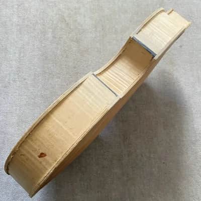 Unfinished Semi Hollow Violin Bass Body DIY Project image 4