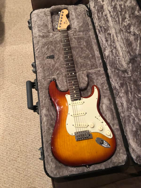 Fender American Elite Stratocaster with Rosewood Fretboard 2011 - 2015 3-Color Sunburst image 1