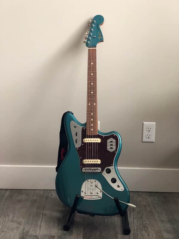 Fender Vintera '60s Jaguar with Pau Ferro Fretboard 2019 - 2023 - Ocean Turquoise