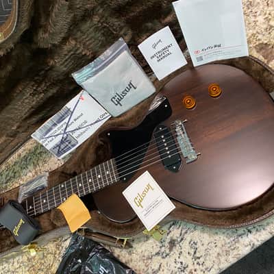 Prototype 2024 Gibson Charlie Starr Les Paul Junior Dark Walnut - Used in Gibson's Promo Video image 22