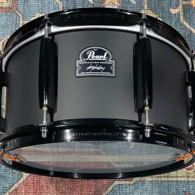 Pearl Joey Jordison Signature Snare Drum 13 x 6.5 in. Black Steel image 1
