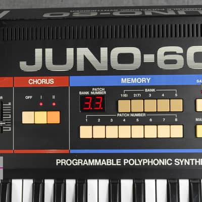 Roland JUNO-60 Analog synthesizer in Very Good Condition image 16
