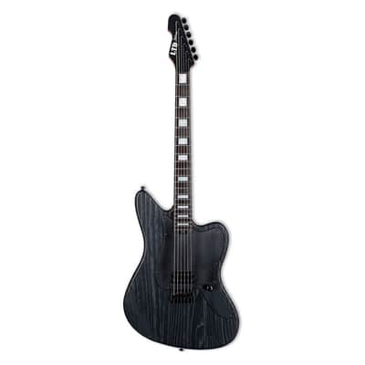 ESP LTD XJ-1 Hardtail Electric Guitar - Black Blast image 2