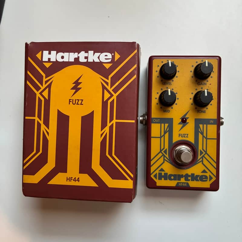 Hartke HF44 Bass Fuzz 2010s - Orange/Red image 1