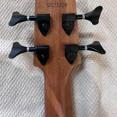 Kala U-Bass Wanderer 4 string bass ukulele with roundwound strings image 5