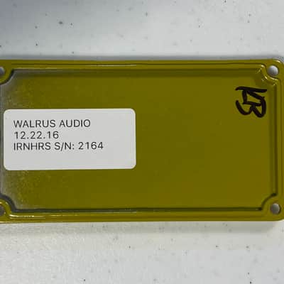 Walrus Audio Iron Horse - 2016 - Yellow image 12