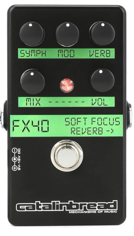 Catalinbread Soft Focus Shoegaze Reverb Pedal with Chorus  Modulation  and Octave-up image 1