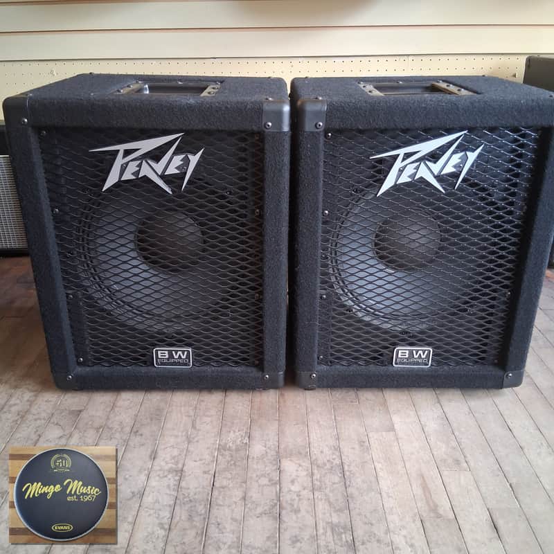 Peavey Nashville 112E speaker cabinets (x2) with covers! c. 1994 image 1