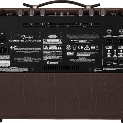 Fender Acoustic Junior GO 2-Channel 100-Watt 1x8" Battery-Powered Acoustic Guitar Combo 2020 - Present - Brown image 2