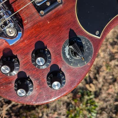 Gibson EB-3 1967- Cherry Red image 6