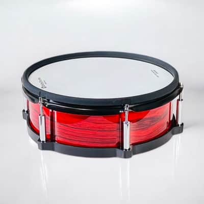 Dolby 12” Electronic Red Wood SNARE w 6 Triggers for Roland Alesis Drum HX image 1