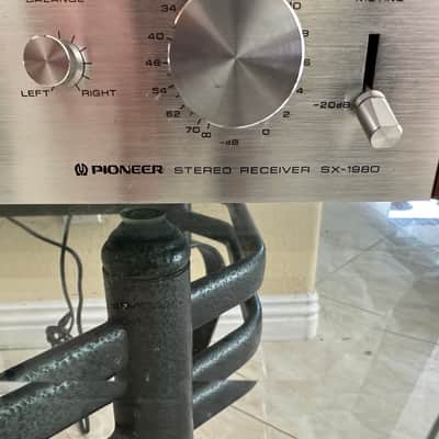 Pioneer SX-1980 270-Watt Stereo Solid-State Receiver 1978 - 1980 - Silver image 8
