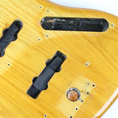 1978 Vintage Fender Jazz Bass Flamey Swamp Ash BODY ~MINTY~ USA 1979 1980 1981 1970s-1980s image 16