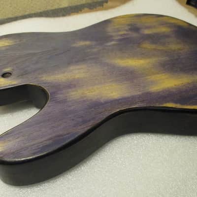 . Dyed Basswood Telecaster Body Multicolor image 19