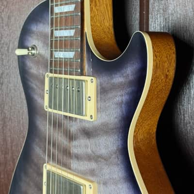 Cream-T Aurora V2 2024 - Pickup Swapping Black Hole Burst with 2 sets of Guitar-X Pickups image 3