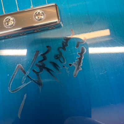 Ernie Ball Music Man Steve Morse 2005 - Translucent Blue image 8