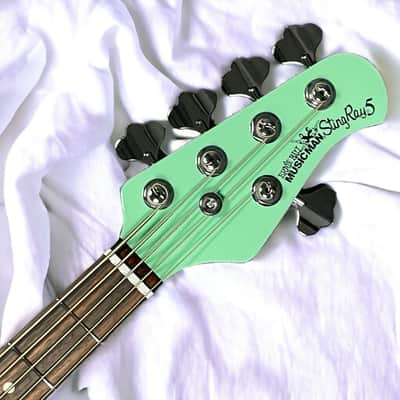 Ernie Ball Music Man StingRay 5 Special, Laguna Green / Rosewood *LAST 1! image 8