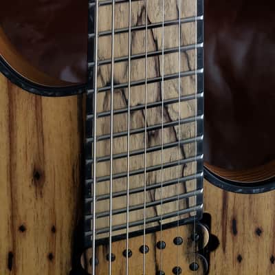 Mayones Regius VF 7 25.4"-27" Pale Moon Ebony TEW Neck TEW Body Bare Knuckle Pickups Ceramic Warpig image 19