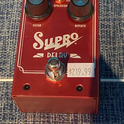 Supro 1313 Analog Delay 2019 - Red image 1