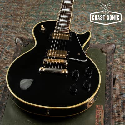 1990 Orville by Gibson LPC Black Beauty Made in Japan, USA PAF Humbuckers image 6