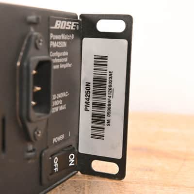 Bose PowerMatch PM4250N Configurable Power Amplifier CG01VTV image 7
