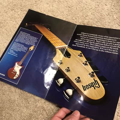 Gibson 1975 Solid Body Series Catalog Flyer (SG Custom, SG Standard, SG Special, Marauder, L6-S, L-5S, Carlos Santana) image 6