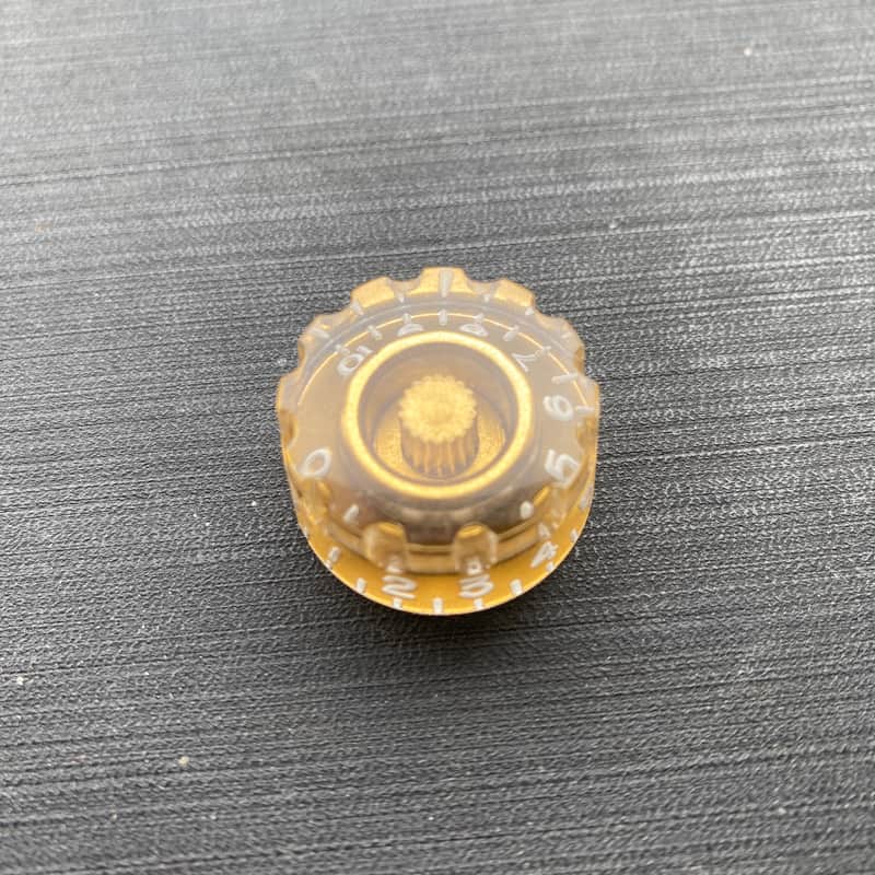 Gibson Notched speed Knob VINTAGE - Gold image 1