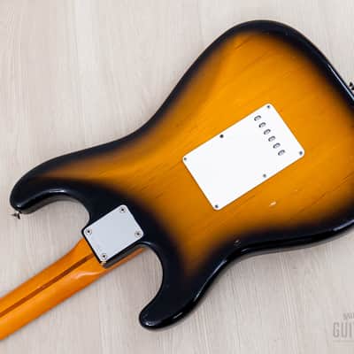 1983 Fender Fullerton American Vintage ‘57 Stratocaster Sunburst w/ Case, Hangtags image 15