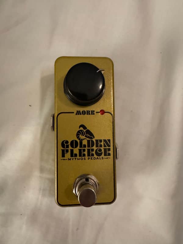 Mythos Pedals Golden Fleece Fuzz - Golden Colorway
