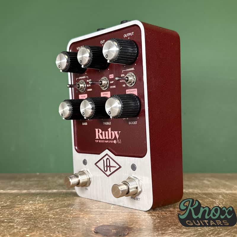 Universal Audio Ruby ’63 Top Boost Amplifier 2022 - Present - Ruby / Silver image 1