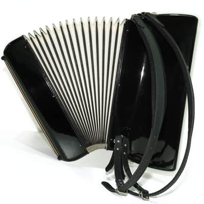 Hohner Tango IM Vintage Piano Accordion 96 Bass, made in Germany, Lightweight Original Keyboard Accordian, with New Straps, 2662 image 10