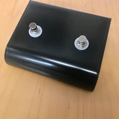 GAPco 2 Button Foot Switch with 1/4" Jack Socket Black (SKU2011) image 1