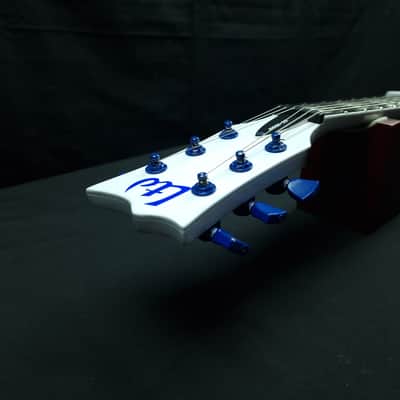 ESP LTD EC-1000 Deluxe Custom Union Jack Flag finish Seymour Duncan Distortion pickups + hardcase image 12