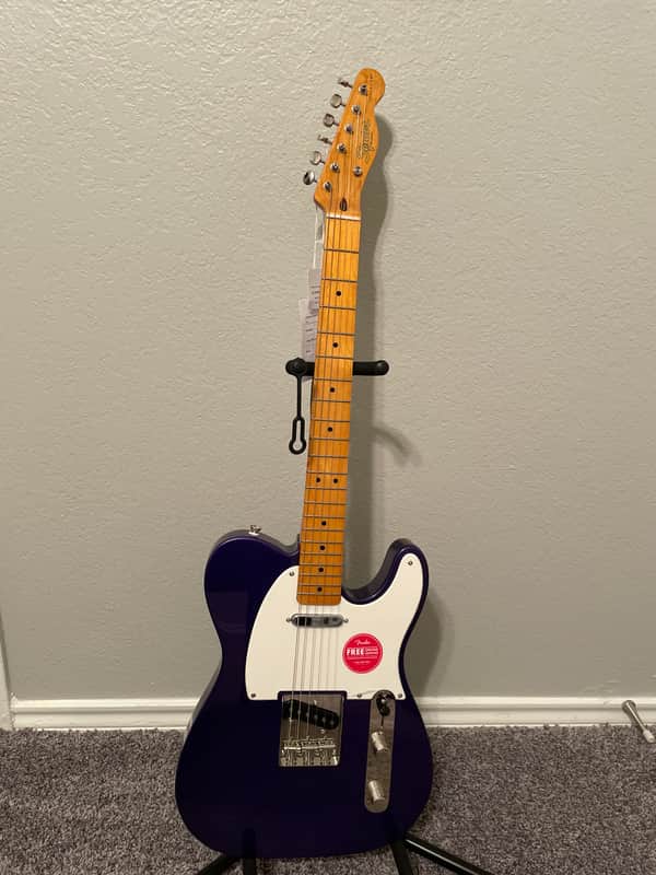 Squier Limited Edition Metallic Purple Classic Vibe '50s Telecaster image 1