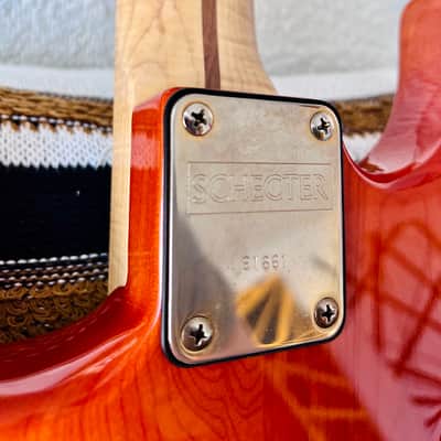 Schecter (ESP) ST-UC430 - Trans Orange 1989 image 16