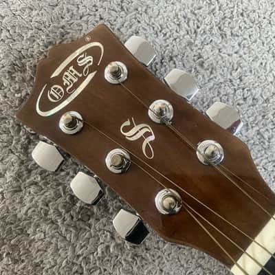 38 Inch Acoustic Guitar, Spruce Top Body, Mahogany Neck, Rosewood Fingerboard image 8
