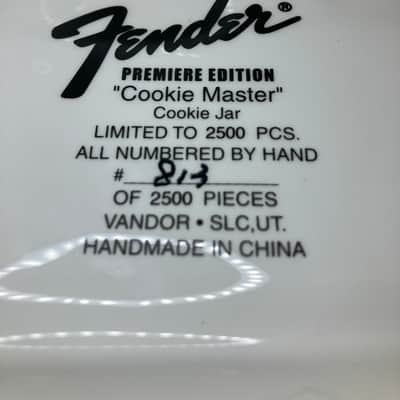 Fender Cookie Master Amp Cookie Jar 1/2500 Made 1999 - Cream image 6